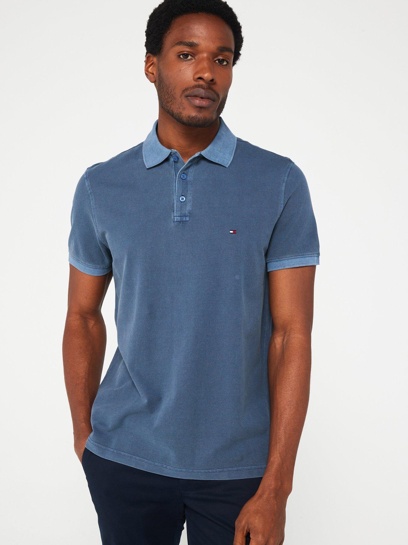 Tommy Hilfiger Garment Dye Regular Fit Polo Shirt Uk