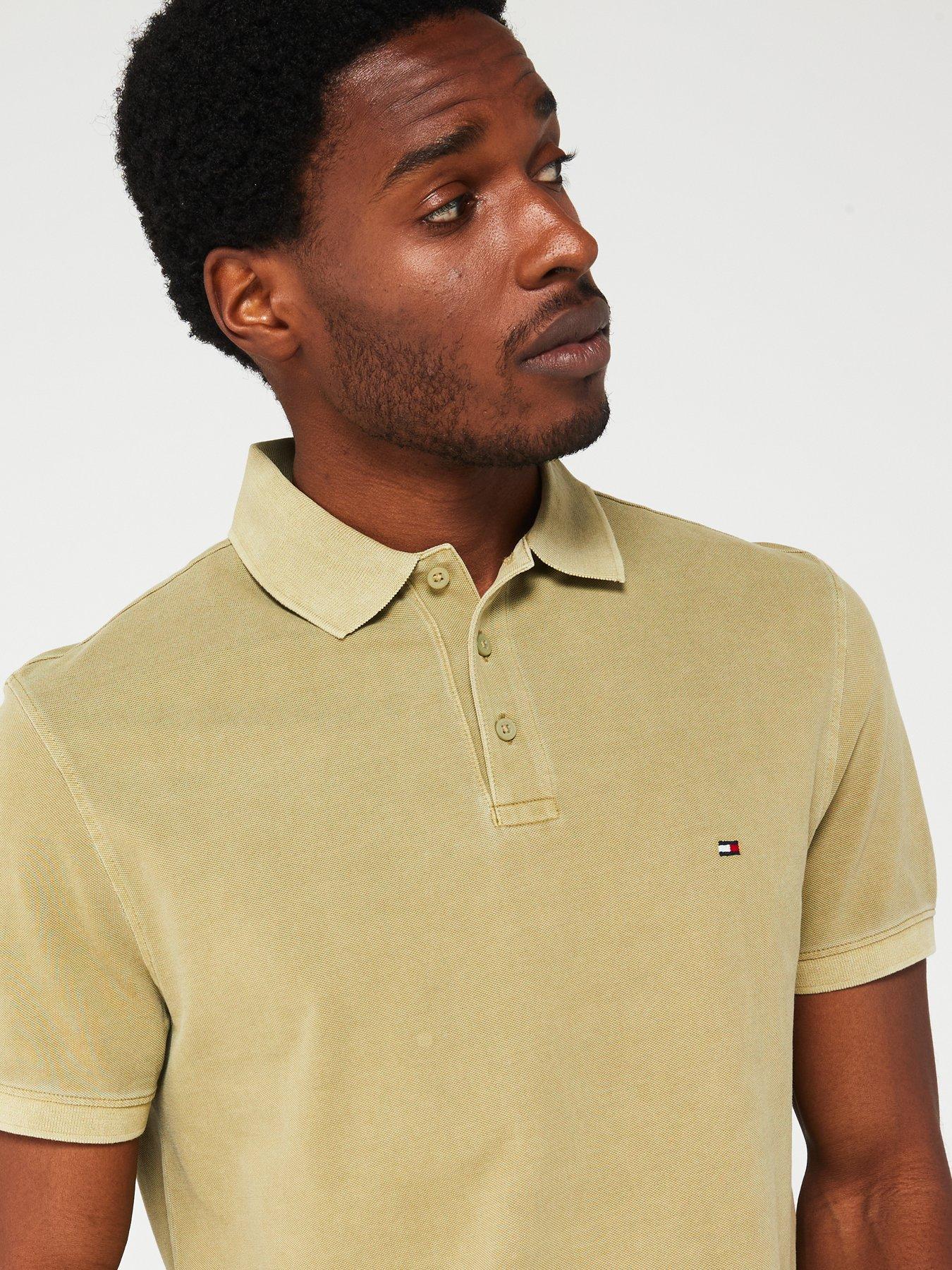 Tommy Hilfiger Garment Dye Regular Fit Polo Shirt Uk