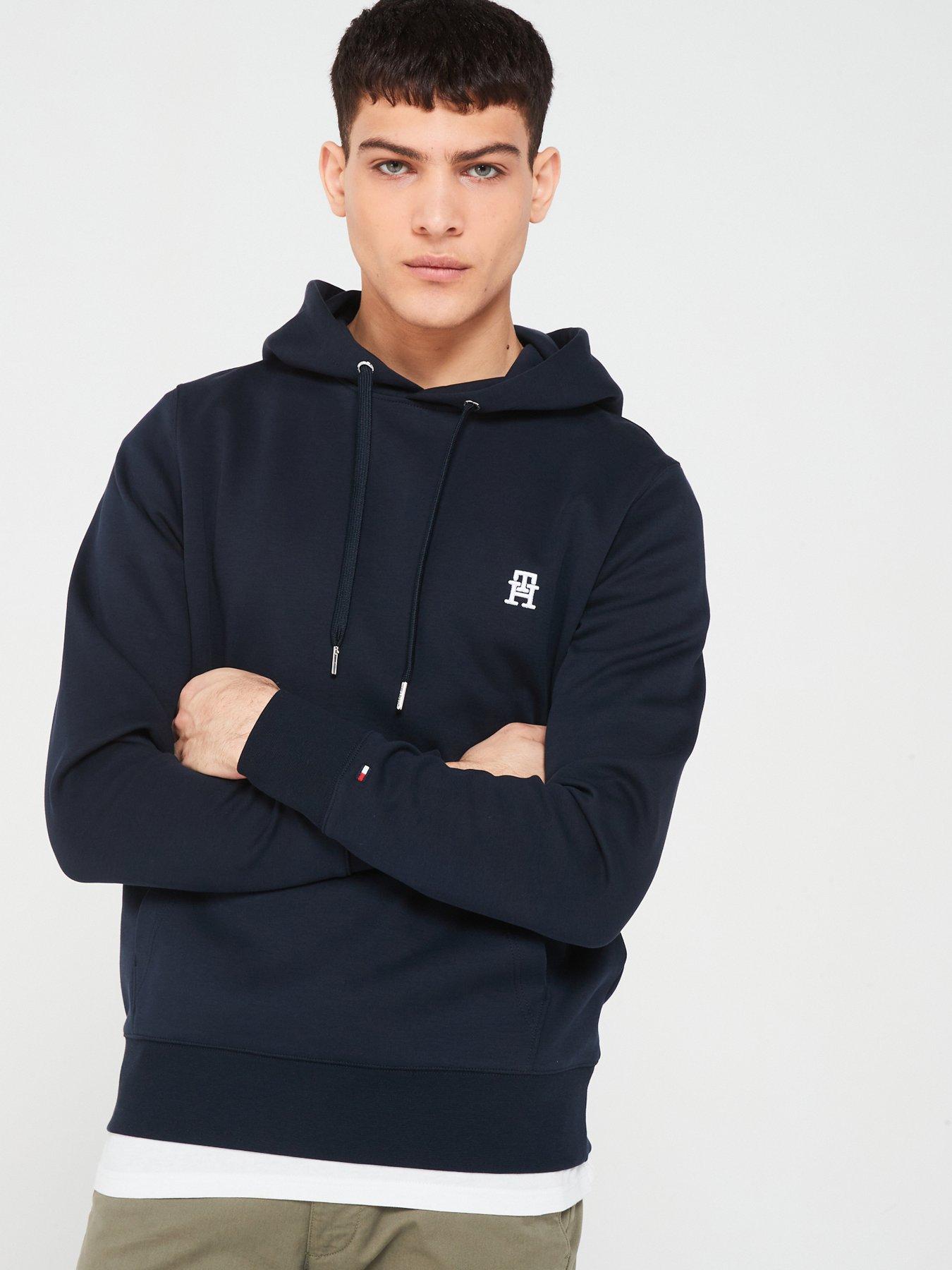 Tommy Hilfiger Monogram Hoodie - Navy | Very.co.uk