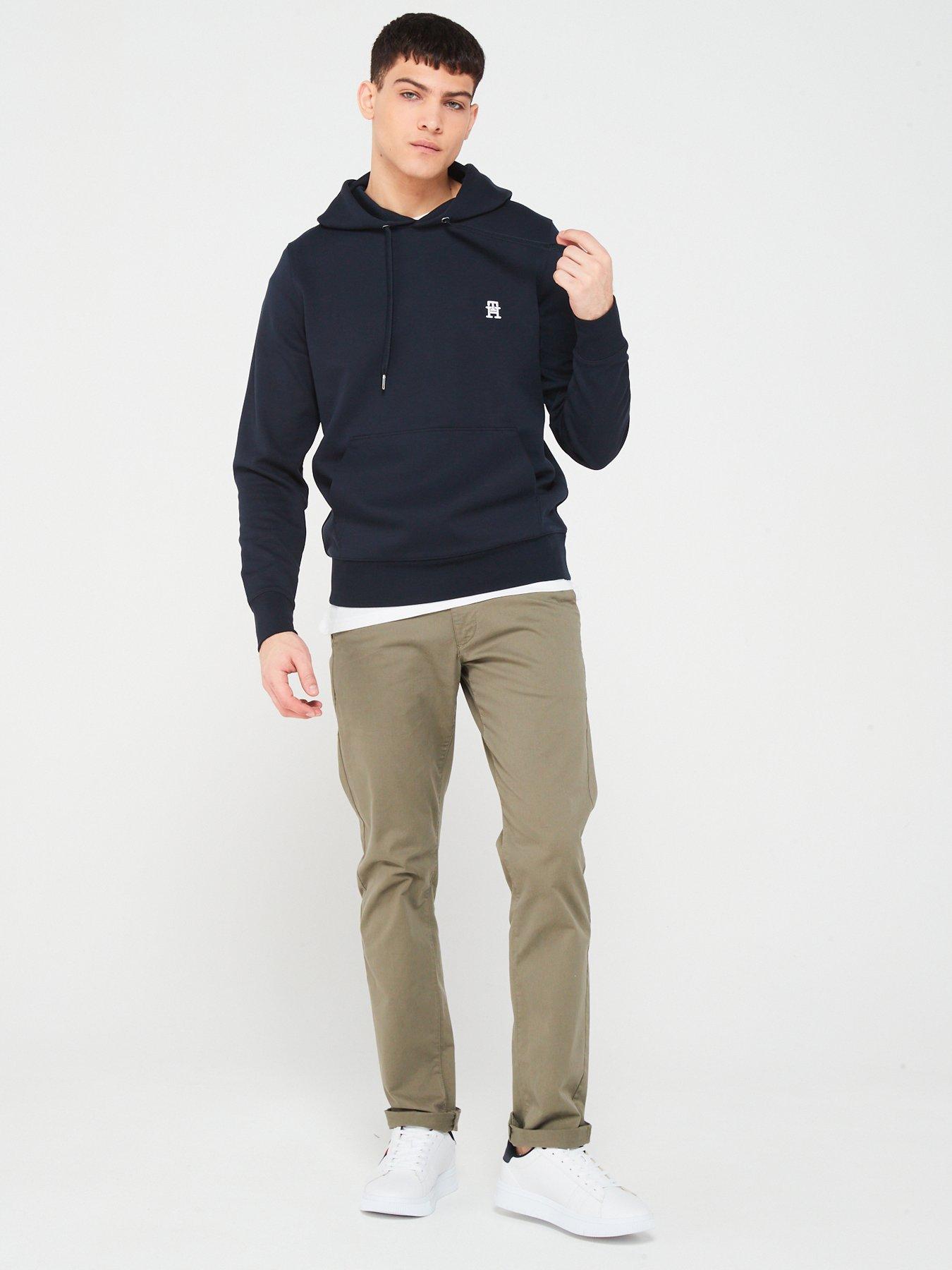 Tommy Hilfiger Monogram Hoodie - Navy | Very.co.uk