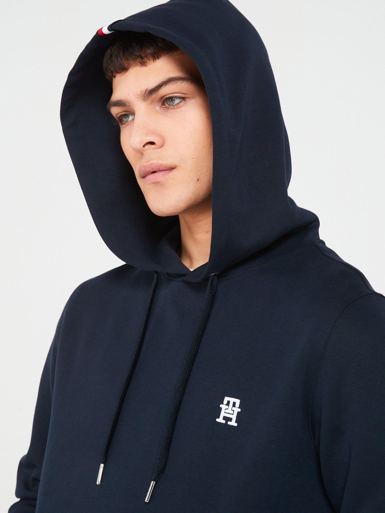 Tommy Hilfiger Monogram Hoodie - Navy | Very.co.uk