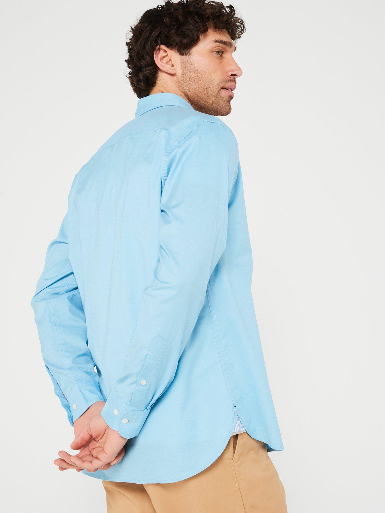 TH Flex Poplin Shirt, Blue