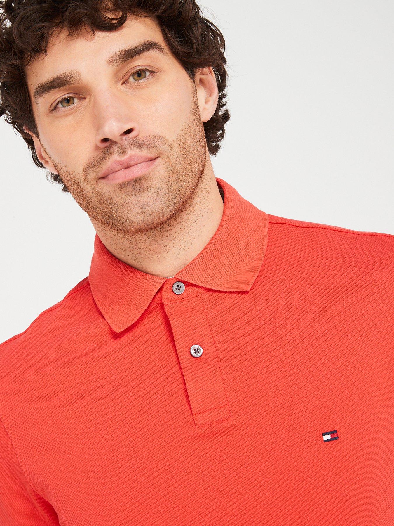 Tommy Hilfiger 1985 Regular Fit Polo Shirt - Orange | Very