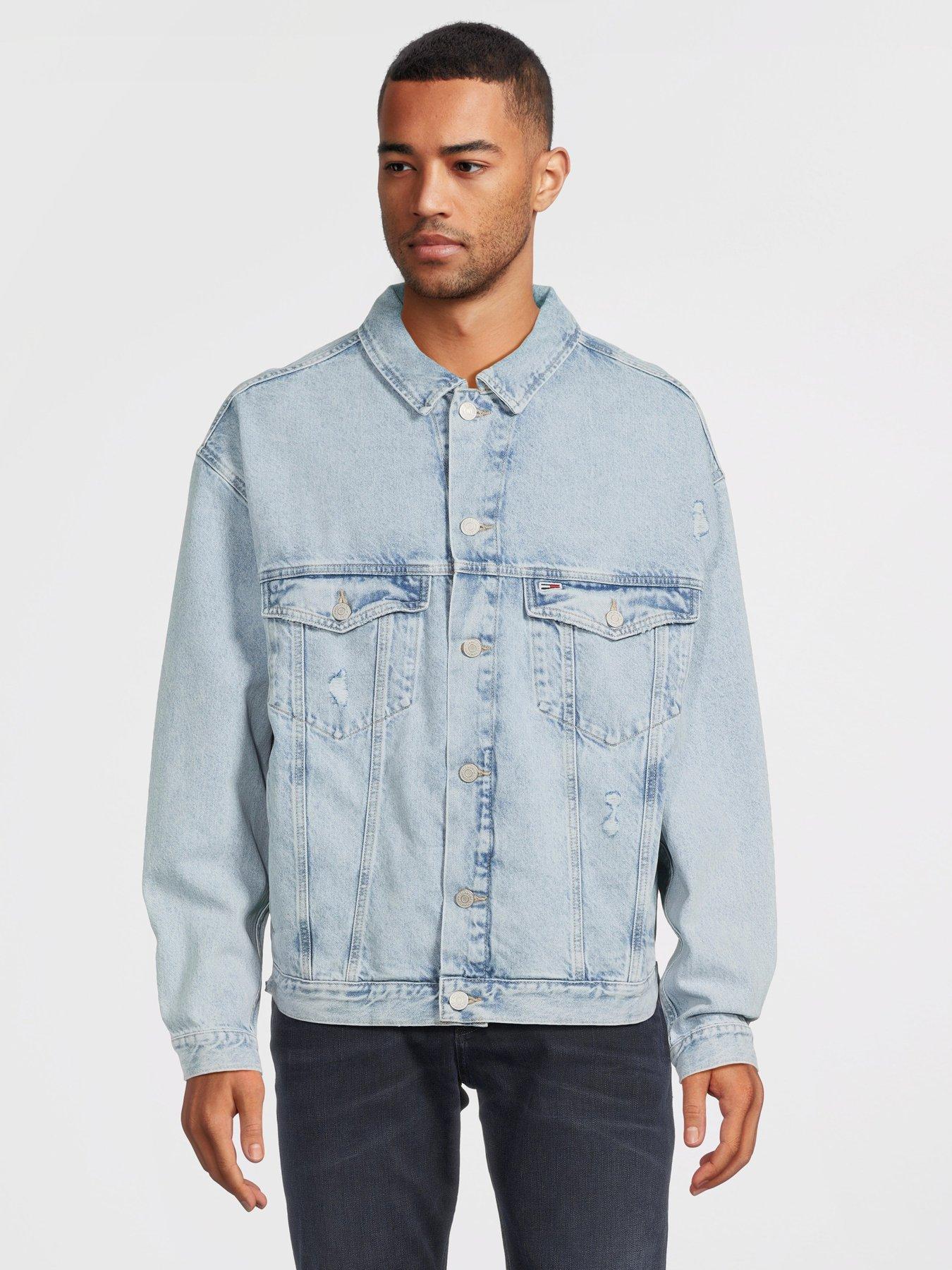 Tommy Jeans Aiden Oversize Denim Trucker Jacket | Very.co.uk