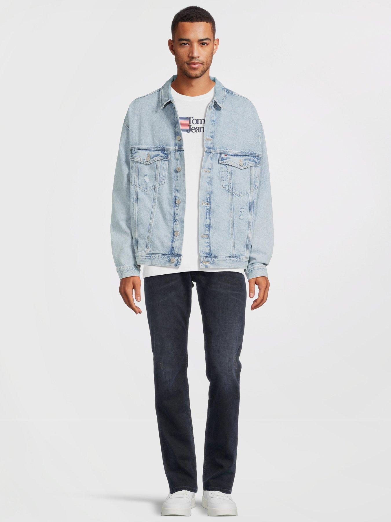 Tommy Jeans Aiden Oversize Denim Trucker Jacket | very.co.uk