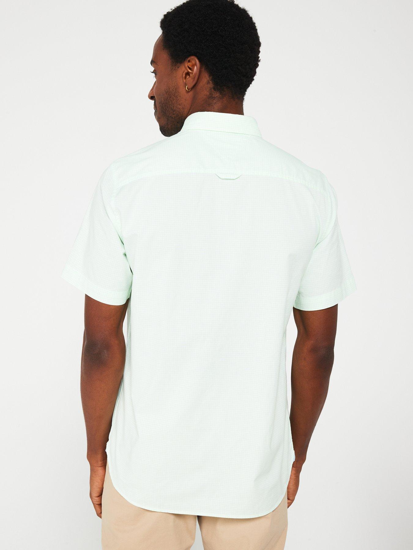 Tommy Hilfiger Flex Gingham Short Sleeve Regular Fit Shirt | Very.co.uk