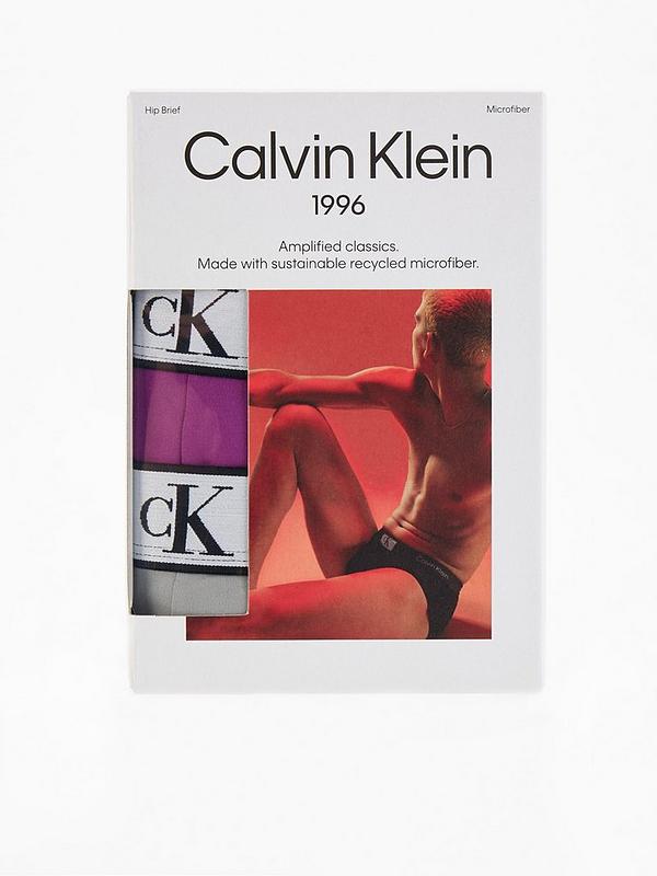 Calvin Klein Calvin Klein 3 Pack Hip Brief | Very.co.uk