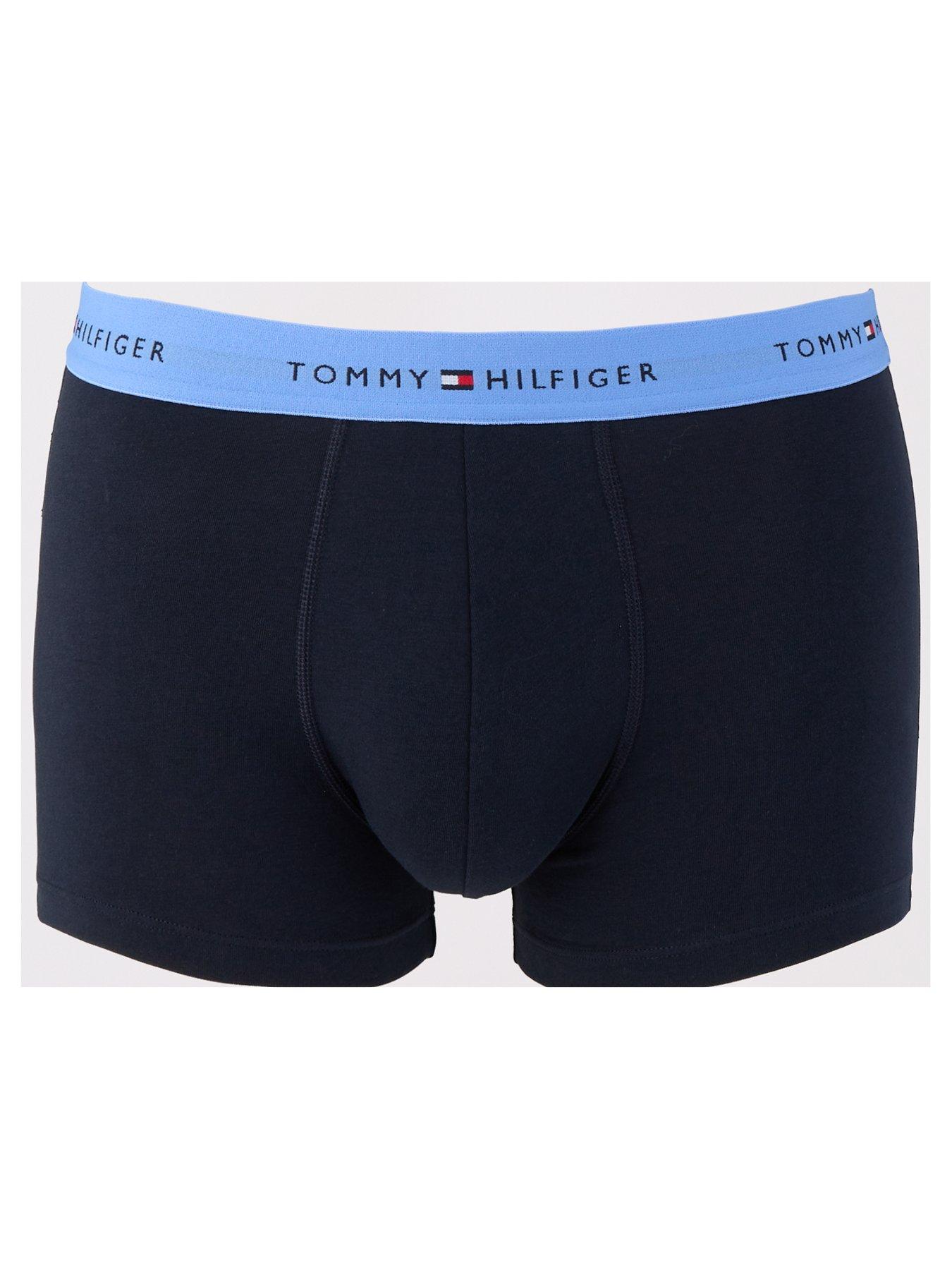 Tommy Hilfiger 3 Pack Contrast Waistband Trunks