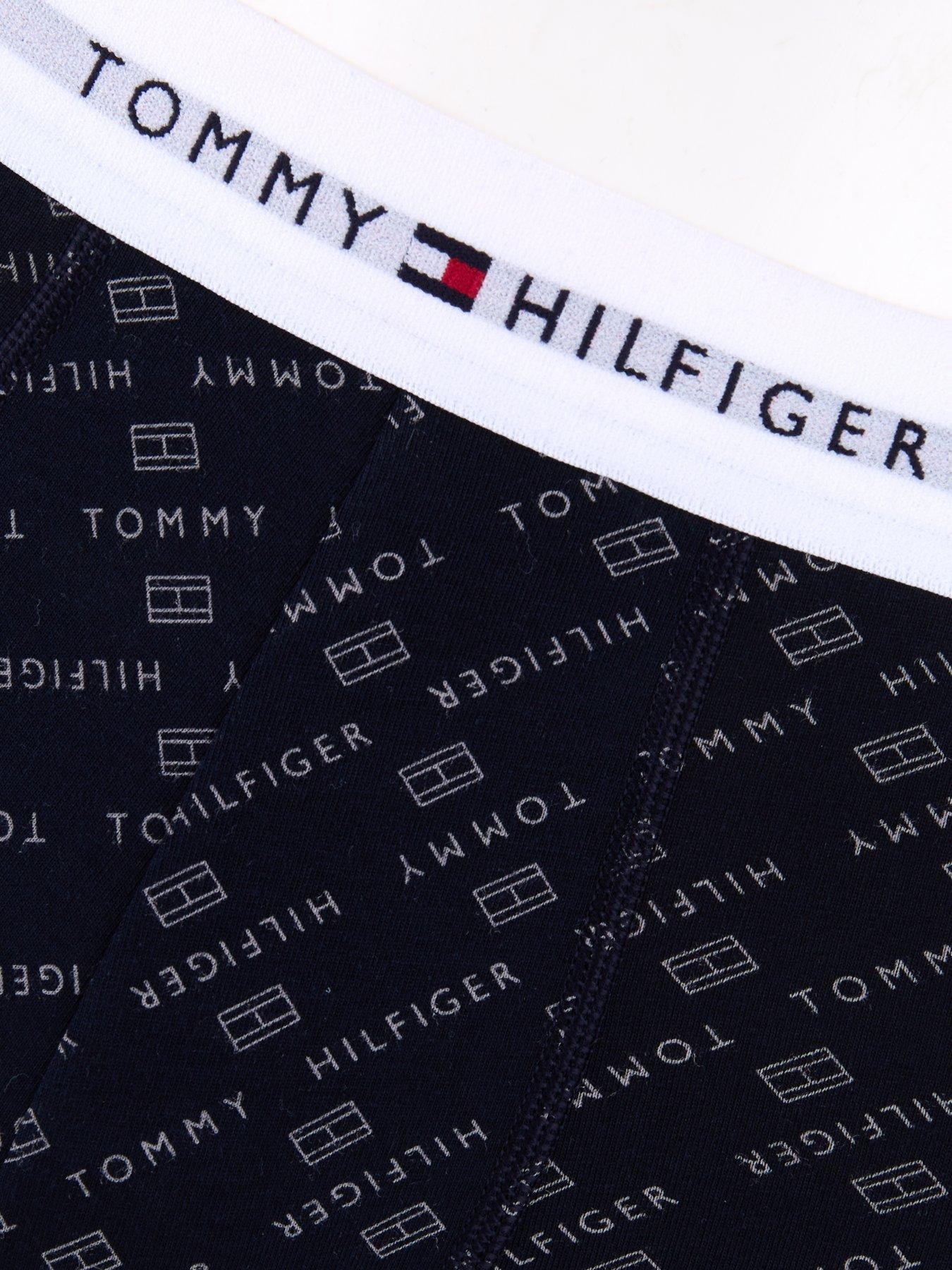 Tommy Hilfiger 3 Pack Premium Essentials Trunks - Black/White/Grey