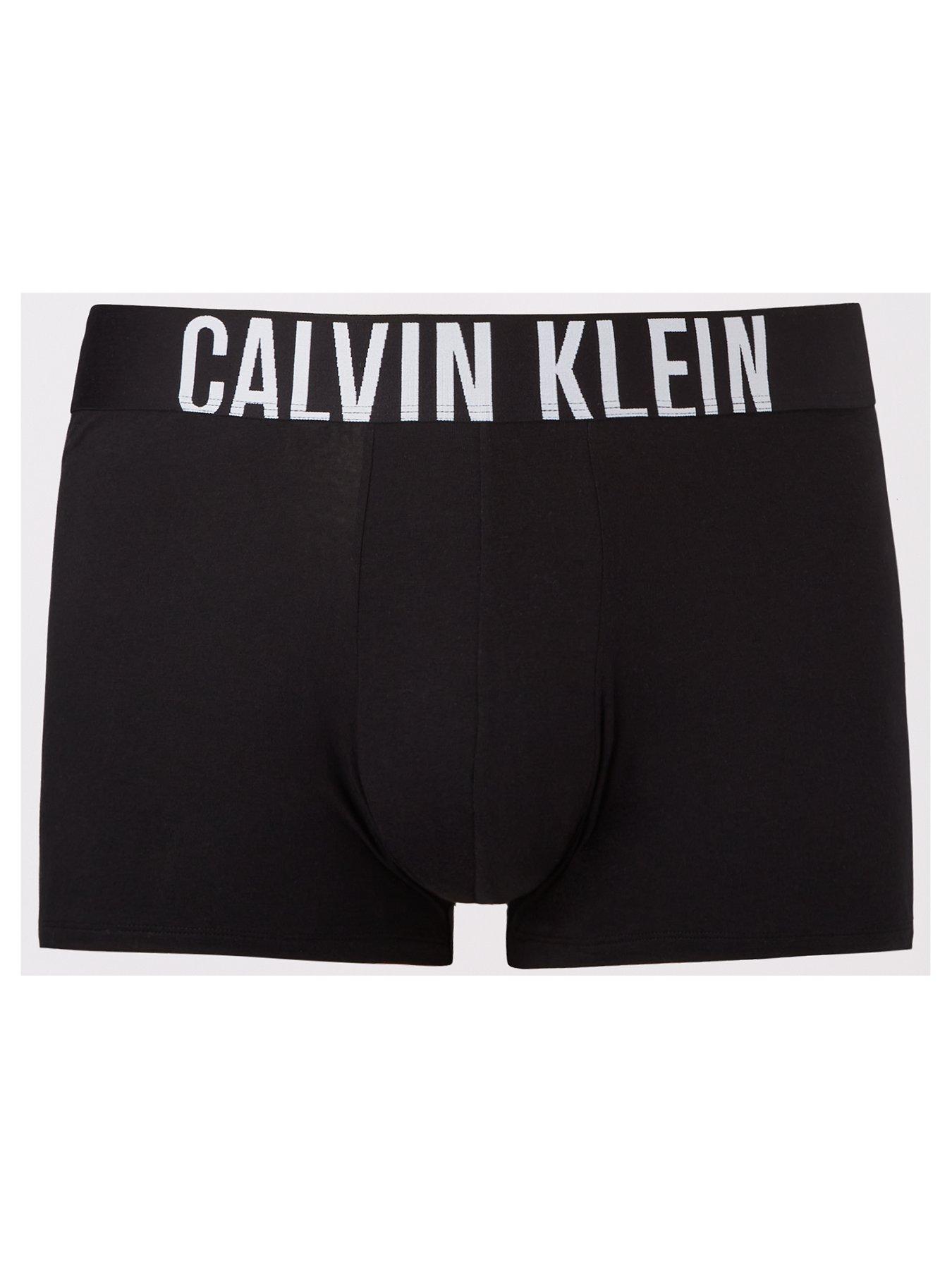 Calvin Klein 3 Pack Trunk - Black | Very.co.uk