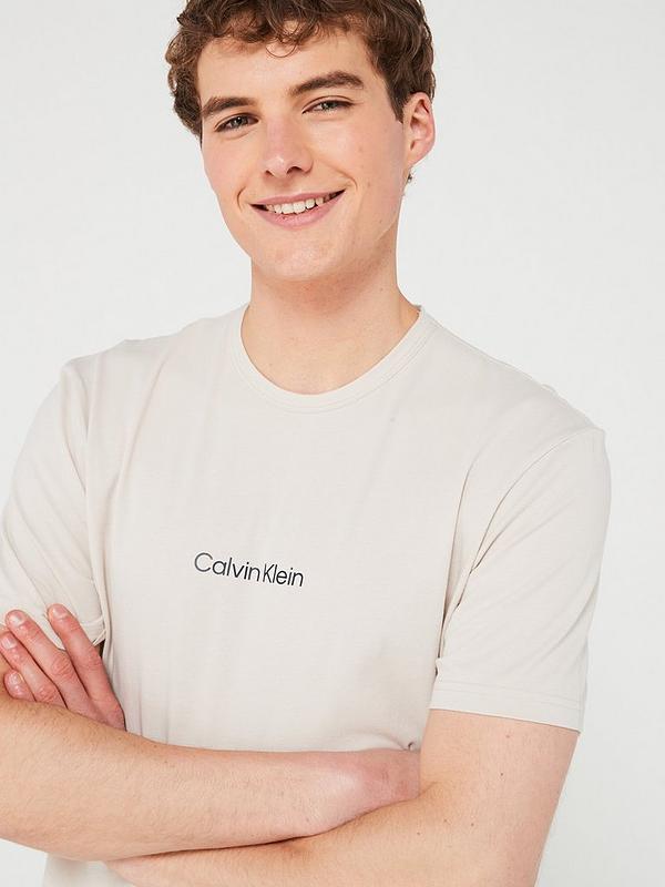 Calvin Klein Calvin Klein Crew Neck Loungewear T-Shirt | Very.co.uk