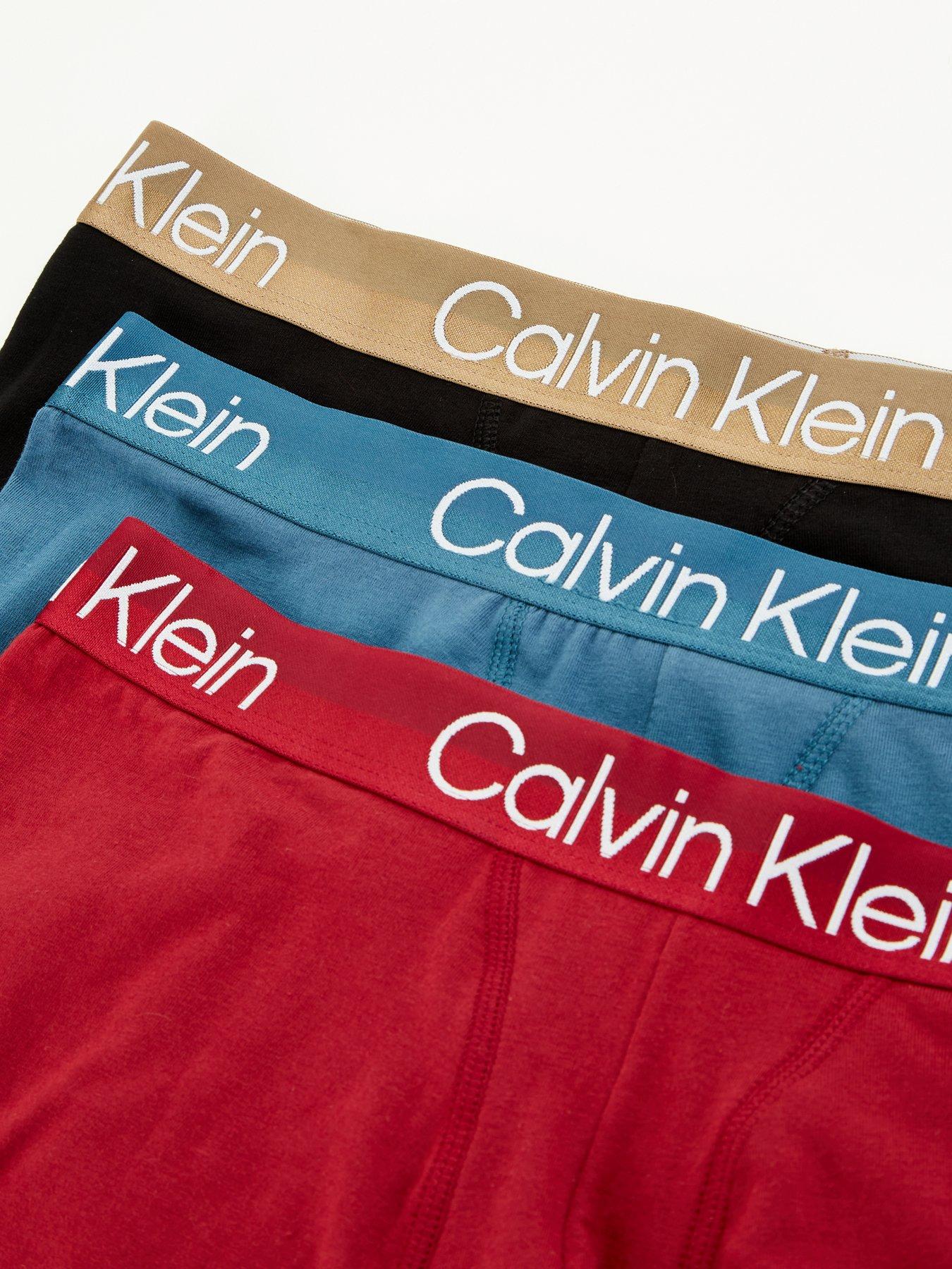 Calvin Klein Calvin Klein 3 Pack Trunk | Very.co.uk