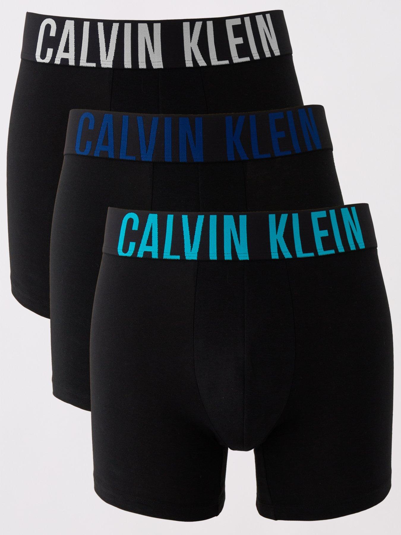 Calvin Klein Calvin Klein 3 Pack Boxer Brief, Black, Size L, Men