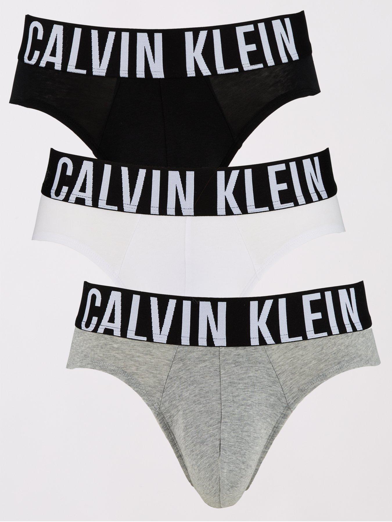 CALVIN KLEIN Men's classic intense power COTTON hip brief M L BLK BLU GRY  RED