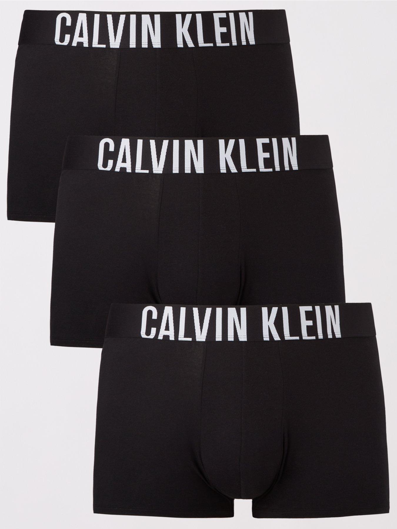 Calvin Klein 3 Pack Trunk - Black