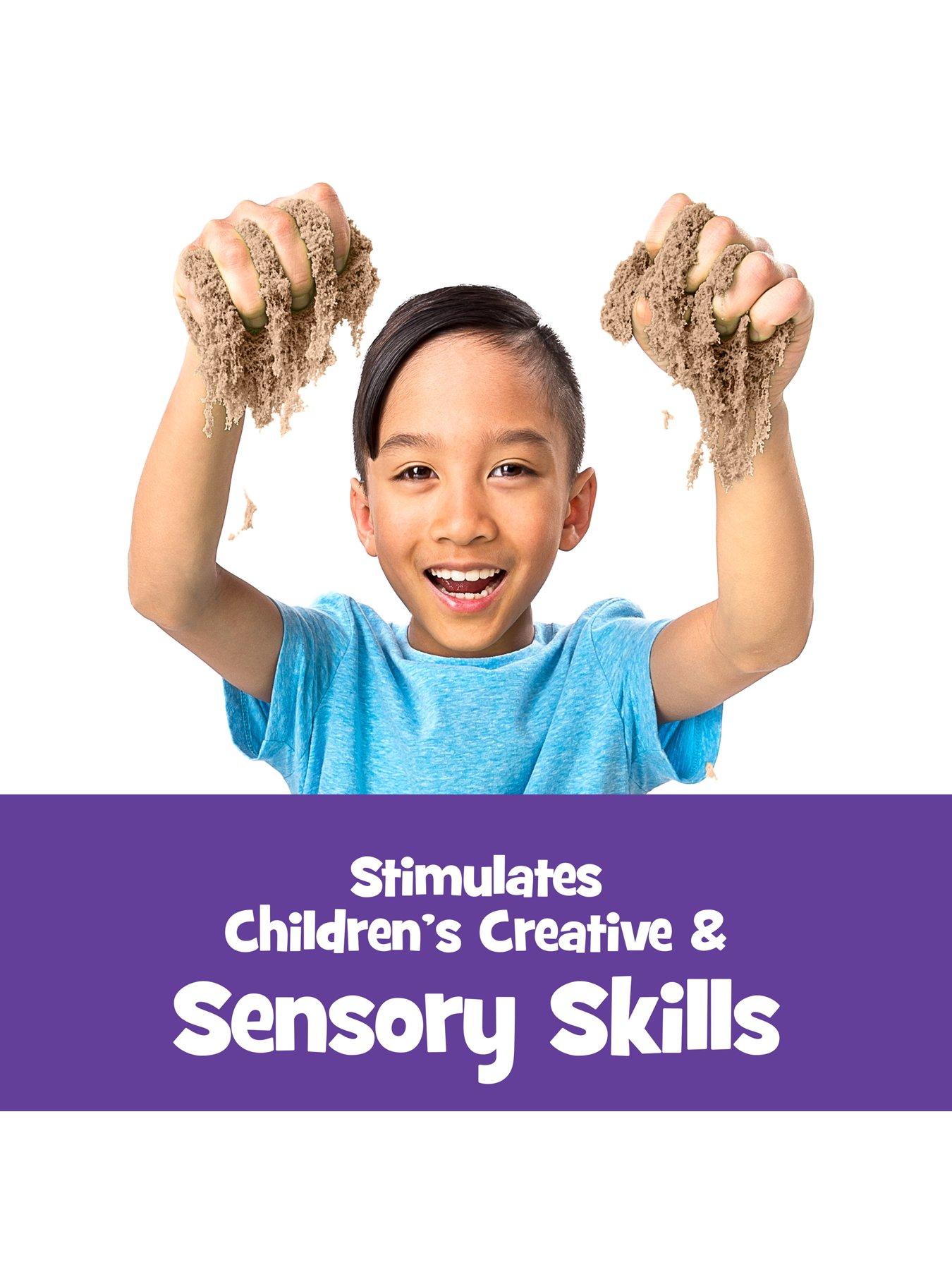 Image 4 of 7 of Kinetic Sand Beach Brown Sand 2lb Bag