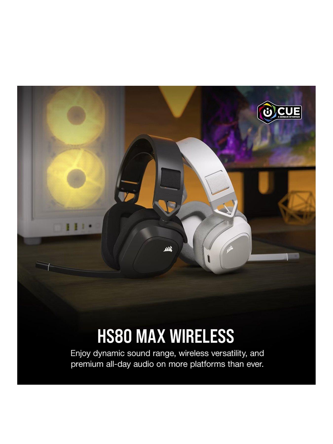 CORSAIR HS80 Max W/L Headset Steel Gray