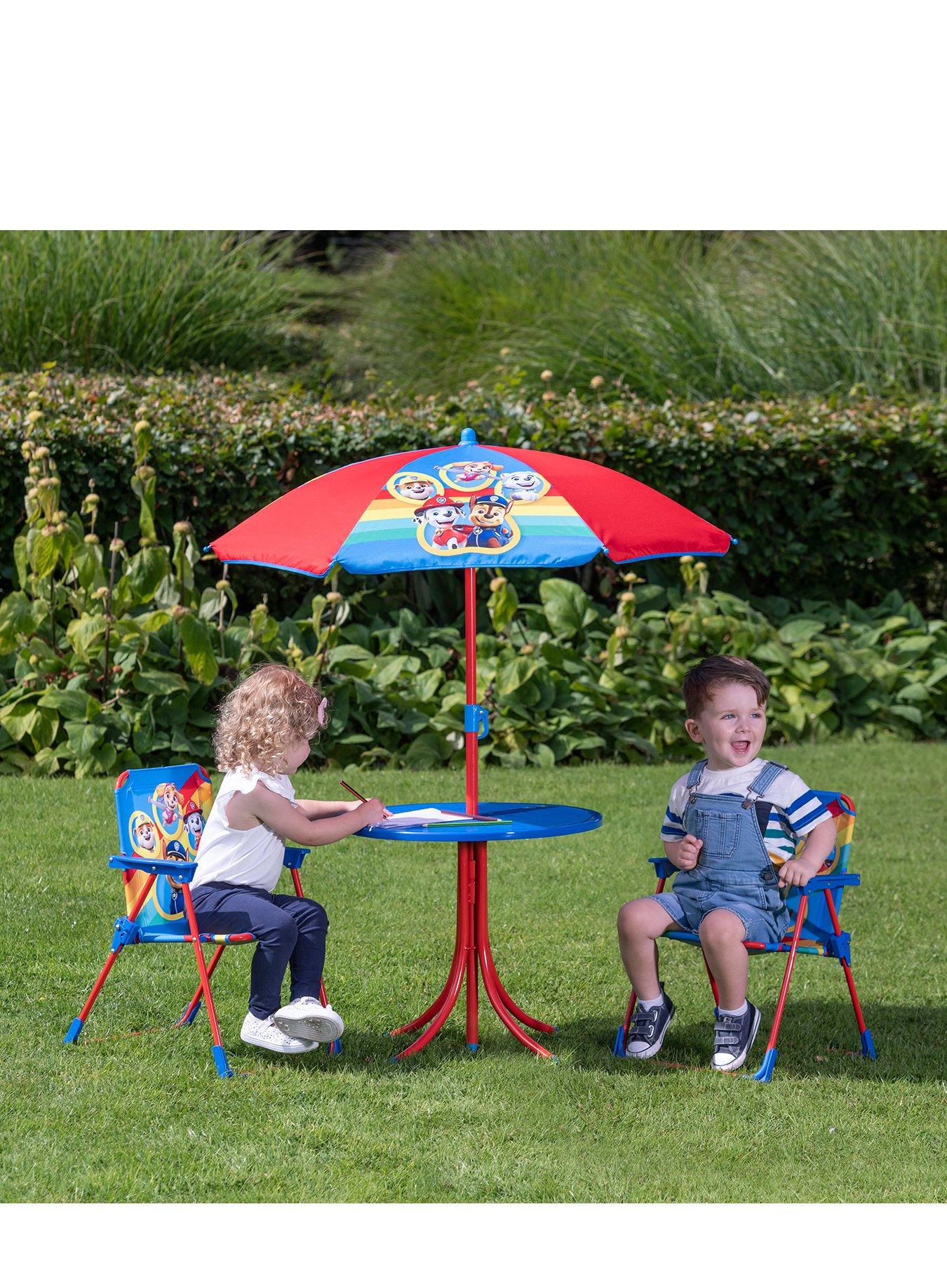 Childrens patio set hotsell