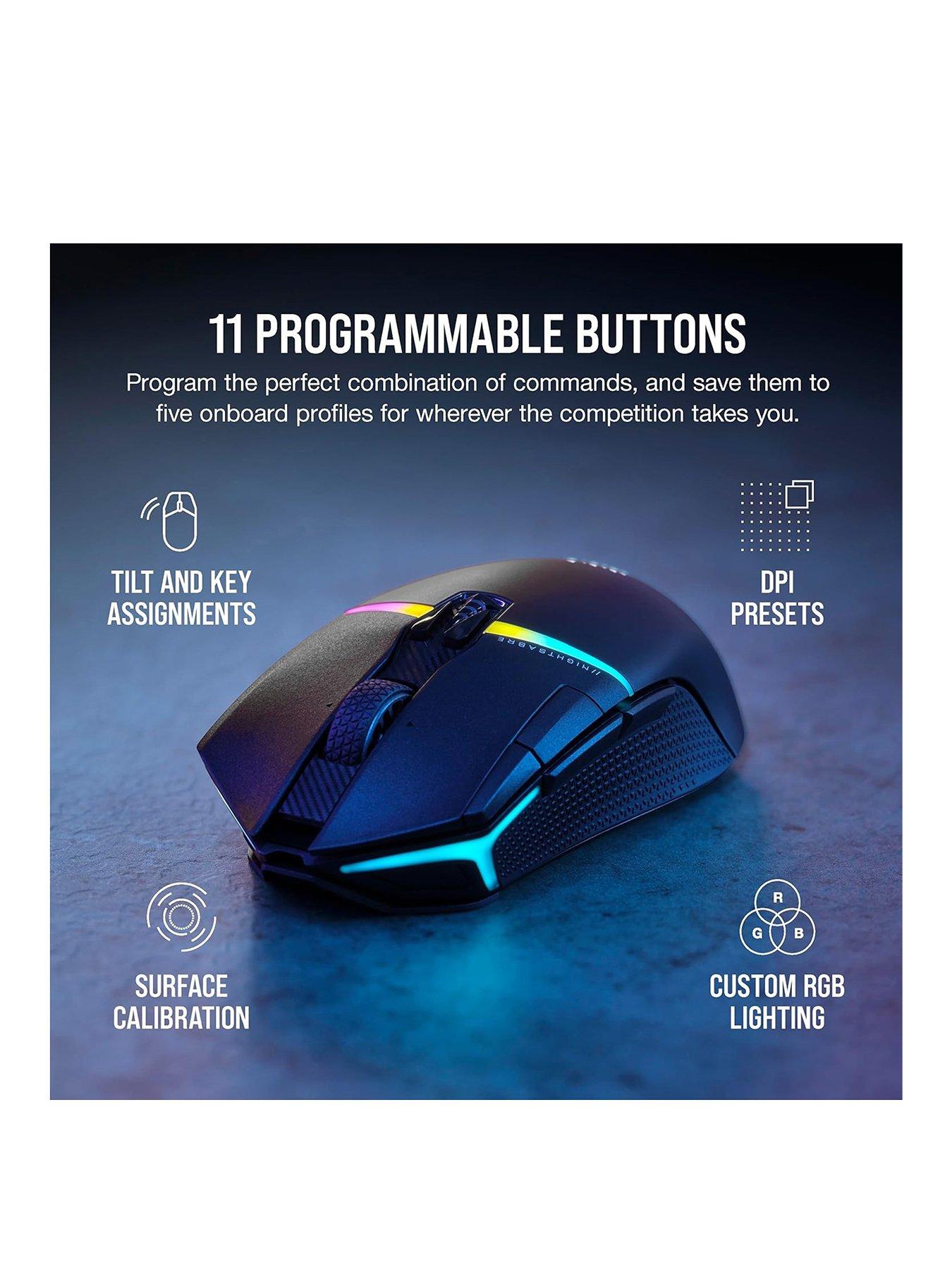 Image 3 of 7 of CORSAIR Night Sabre Wireless