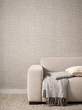 Product photograph of Michelle Keegan Home Taupe Rattan Wallpaper from very.co.uk