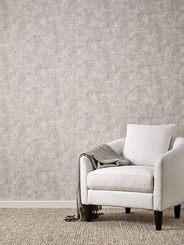 Product photograph of Michelle Keegan Home Natural Textured Concrete Wallpaper from very.co.uk