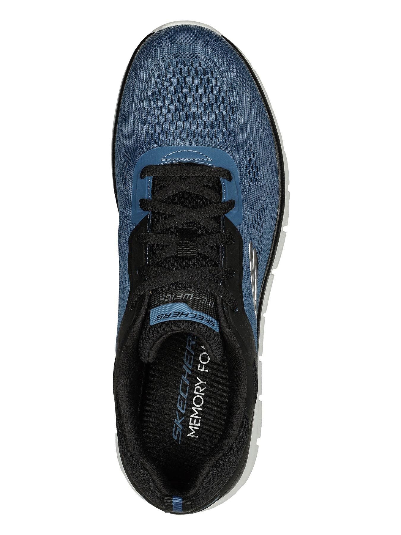 Image 3 of 5 of Skechers Track Lace Up Trainers - Blue