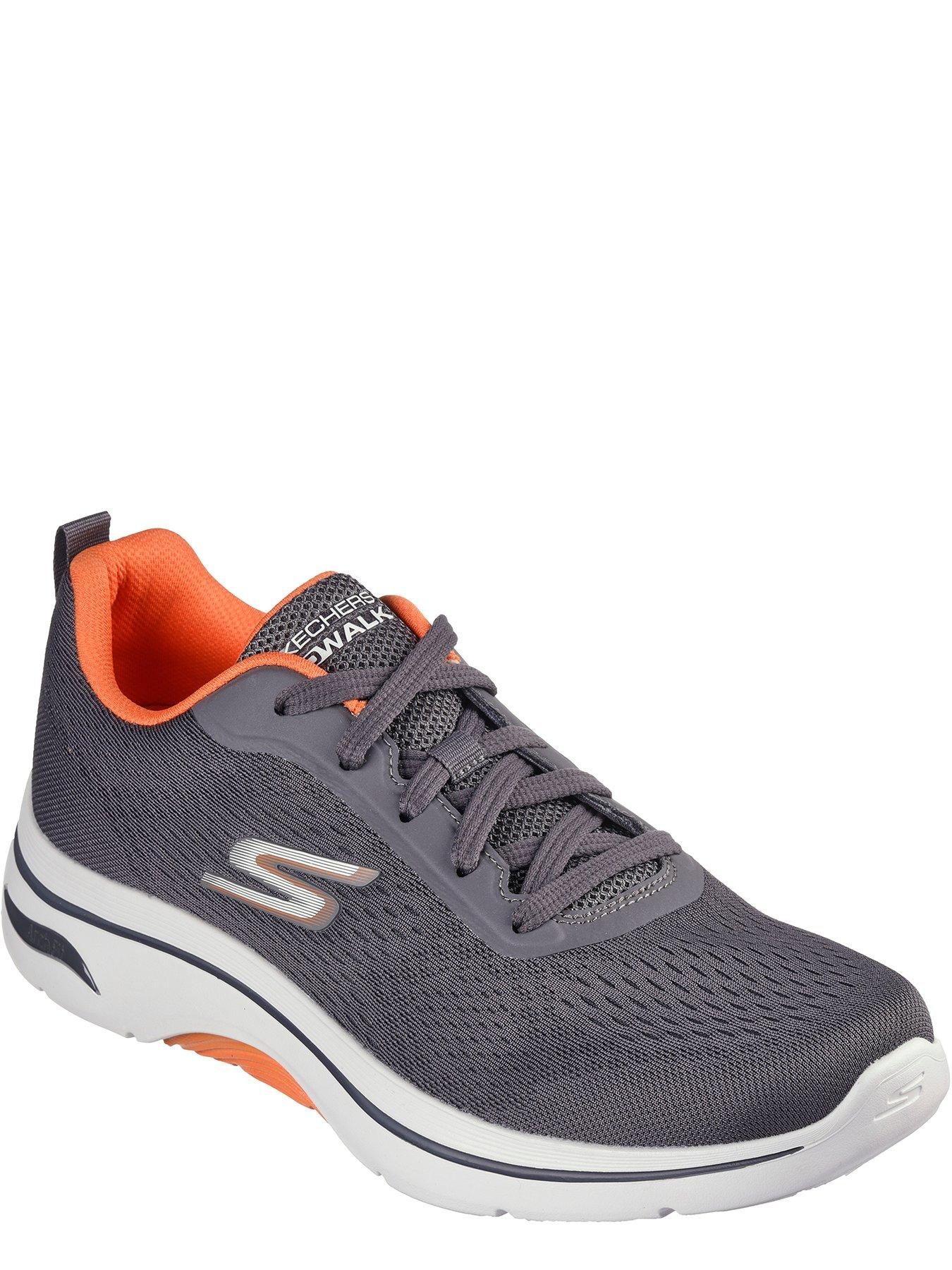 Go Walk Arch Fit 2.0 Lace Up Trainers Grey