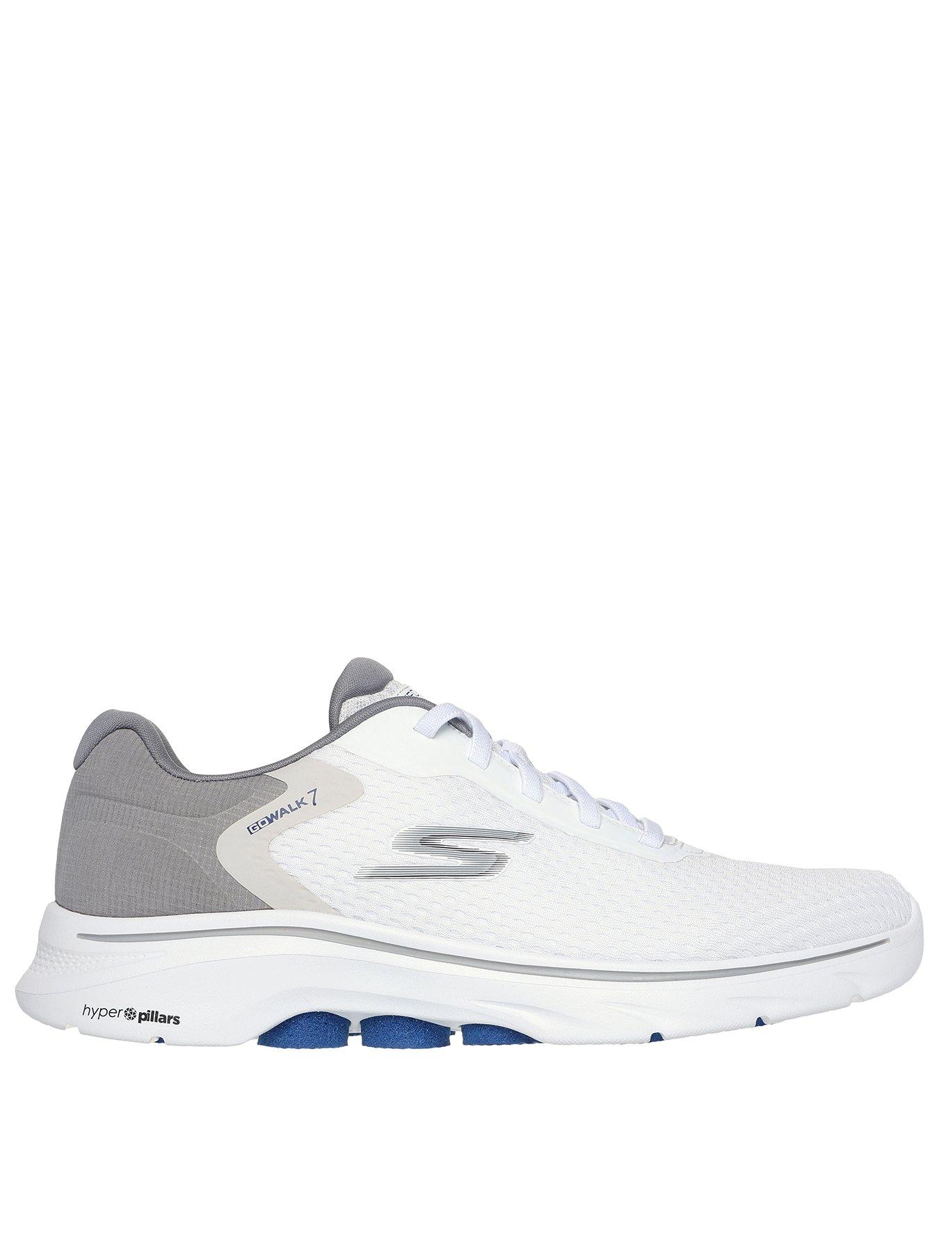 Skechers Go Walk 7 Hyper Pillars Bungee Trainers Grey Very