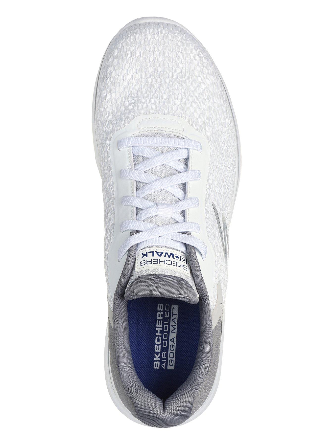 Skechers Go Walk 7 Hyper Pillars Bungee Trainers Grey Very