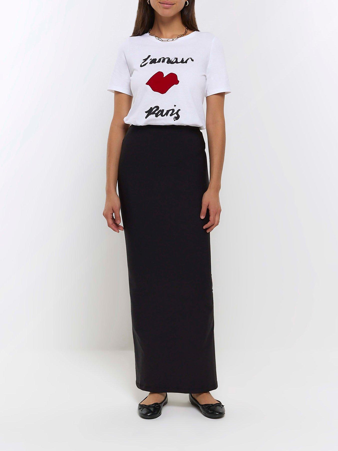 River island best sale lips t shirt