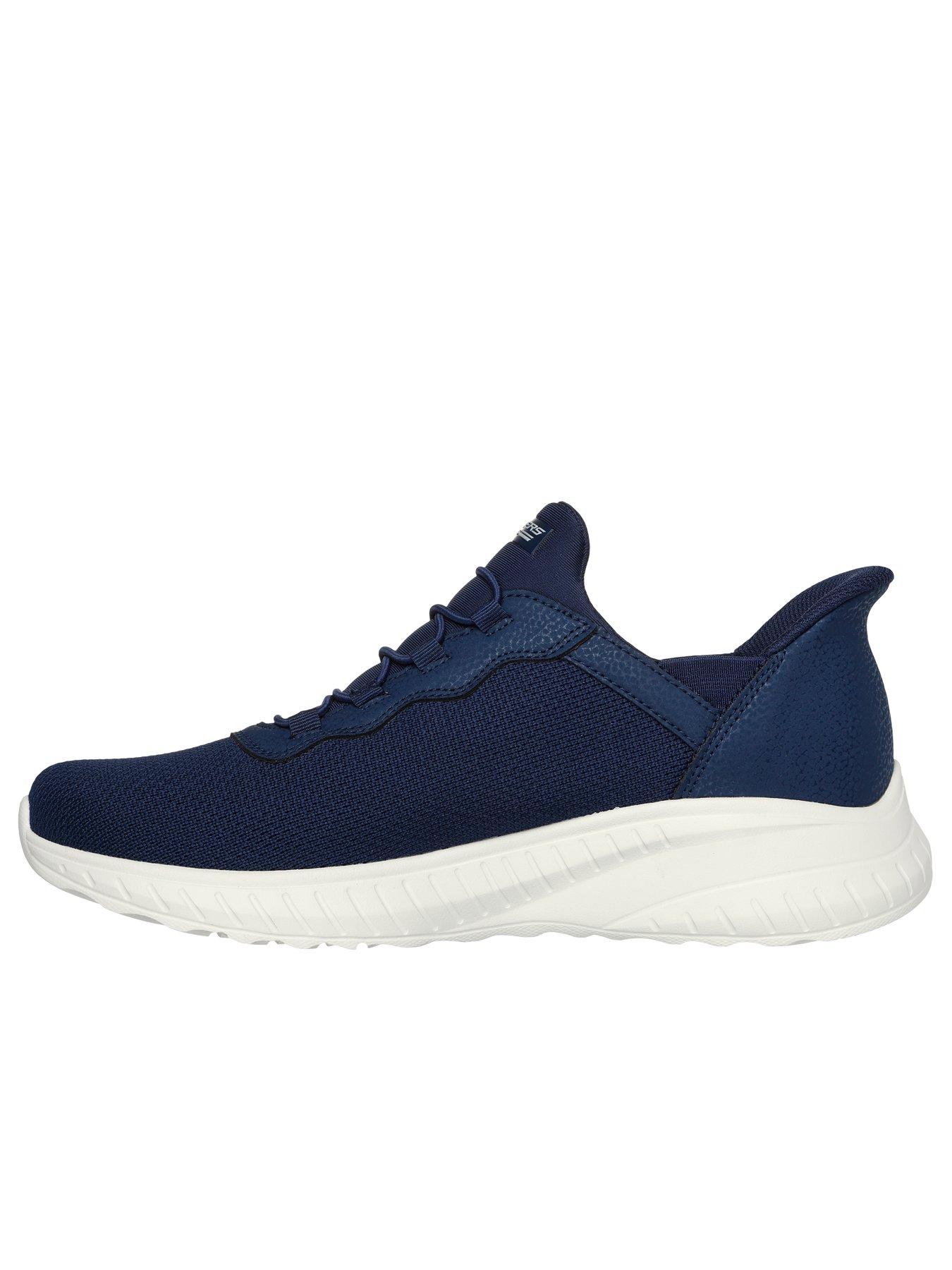 Image 5 of 5 of Skechers Slip-Ins Bobs Squad Chaos Trainers - Navy