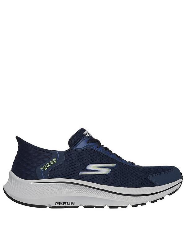 Skechers Slip-Ins Go Run Consistent 2.0 Lace Up Trainers - Navy | Very ...