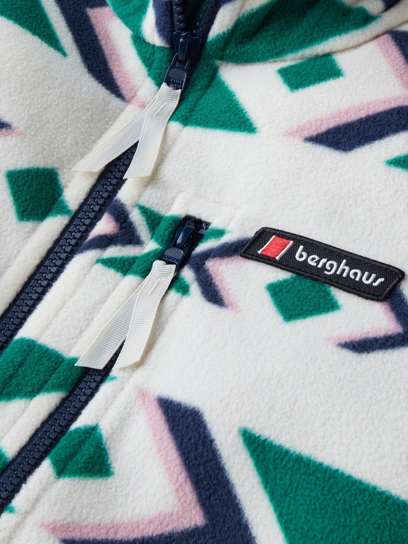 Berghaus Prism Printed Trango patterned fleece in light beige