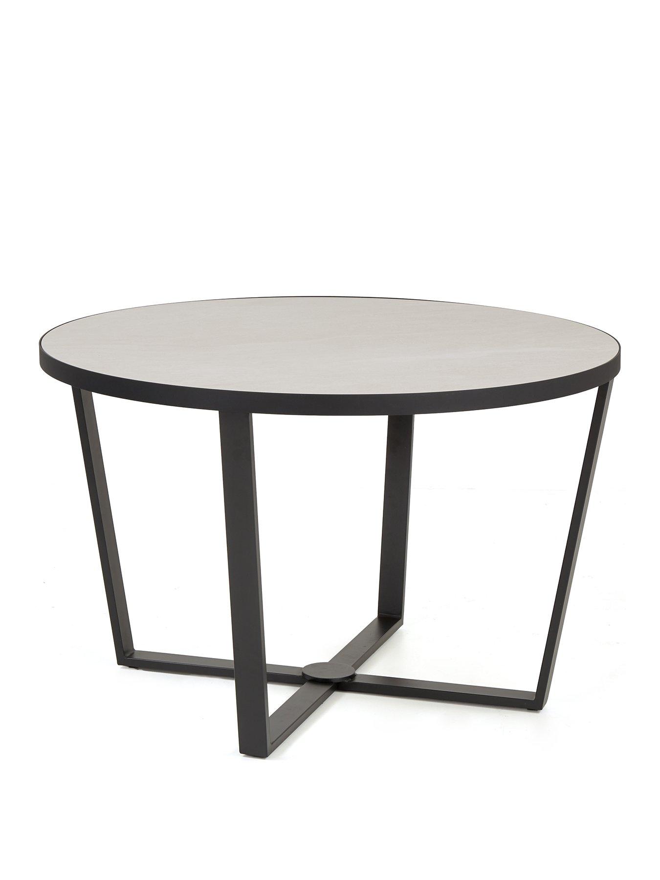 Image 3 of 6 of Michelle Keegan Home Cortes 120 cm Ceramic Top&nbsp;Dining Table + 4 Chairs - FSC&reg; Certified