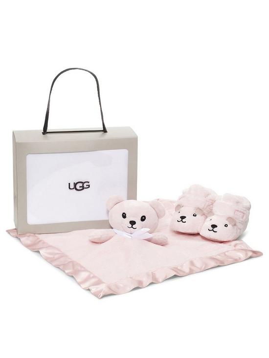UGG I Baby Bixbee And Lovey Bear Stuffie Gift Set | very.co.uk