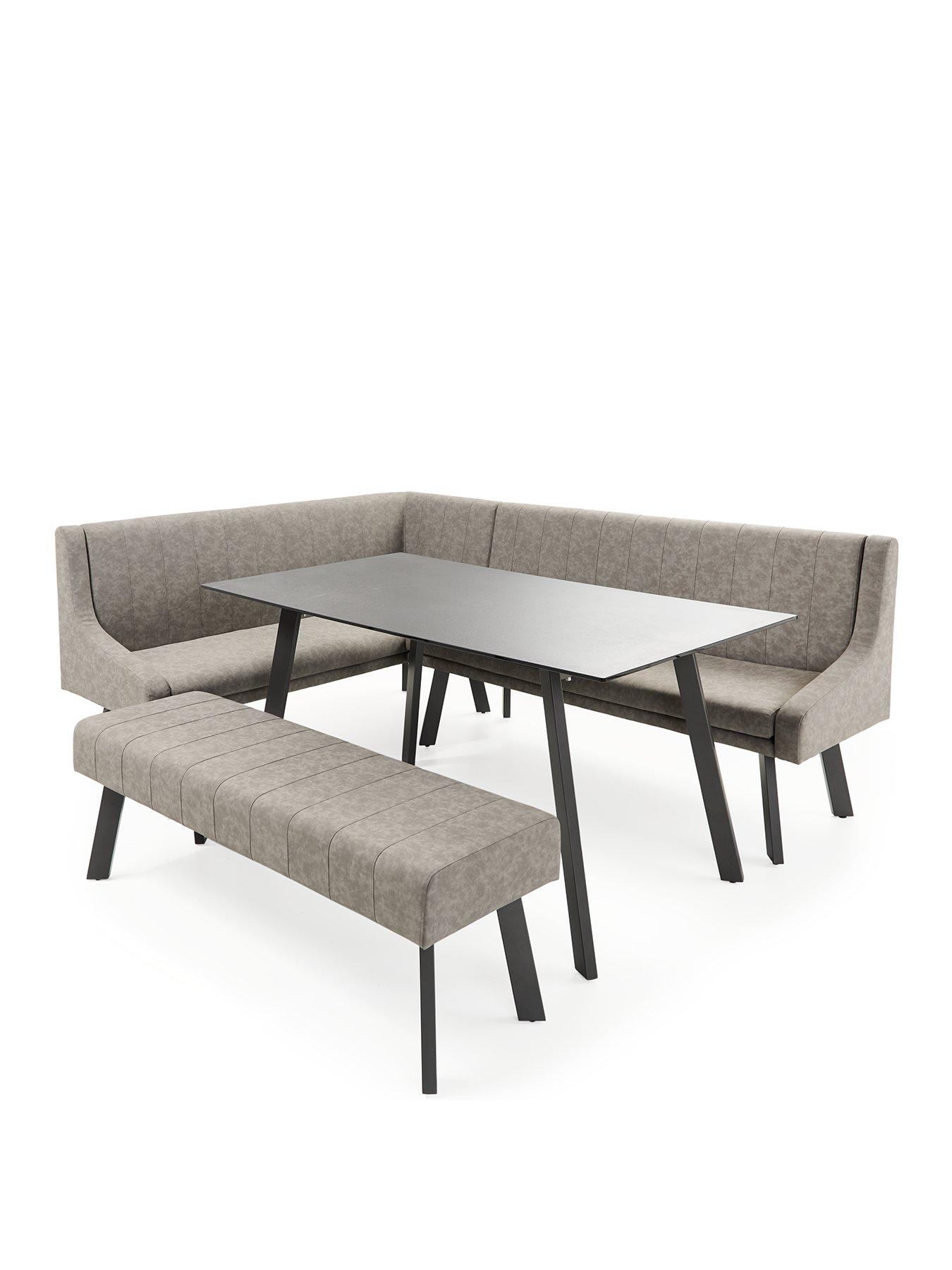 Very Home Denver Table & Bench Dining Set | very.co.uk