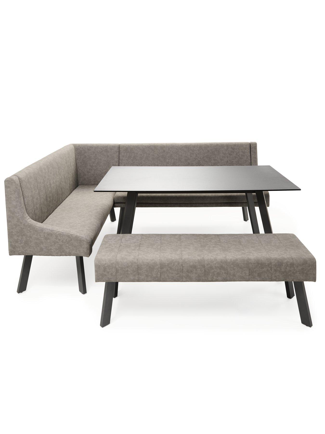 Very Home Denver Table & Bench Dining Set | very.co.uk