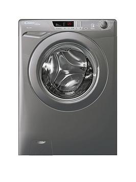 Candy Hcu1492Dwgg4/1-80 9Kg Load, 1400 Spin Freestanding Washing Machine, Smart App Enabled - Graphite
