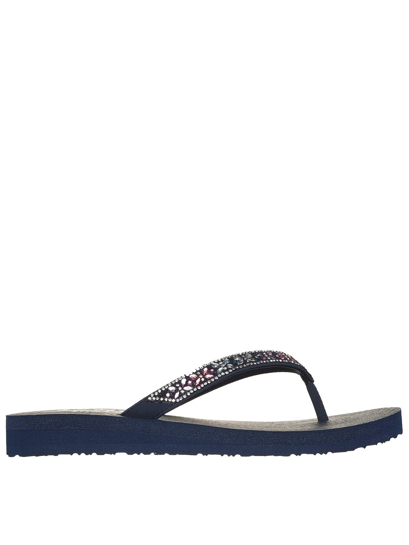 Skechers thong hot sale flip flops