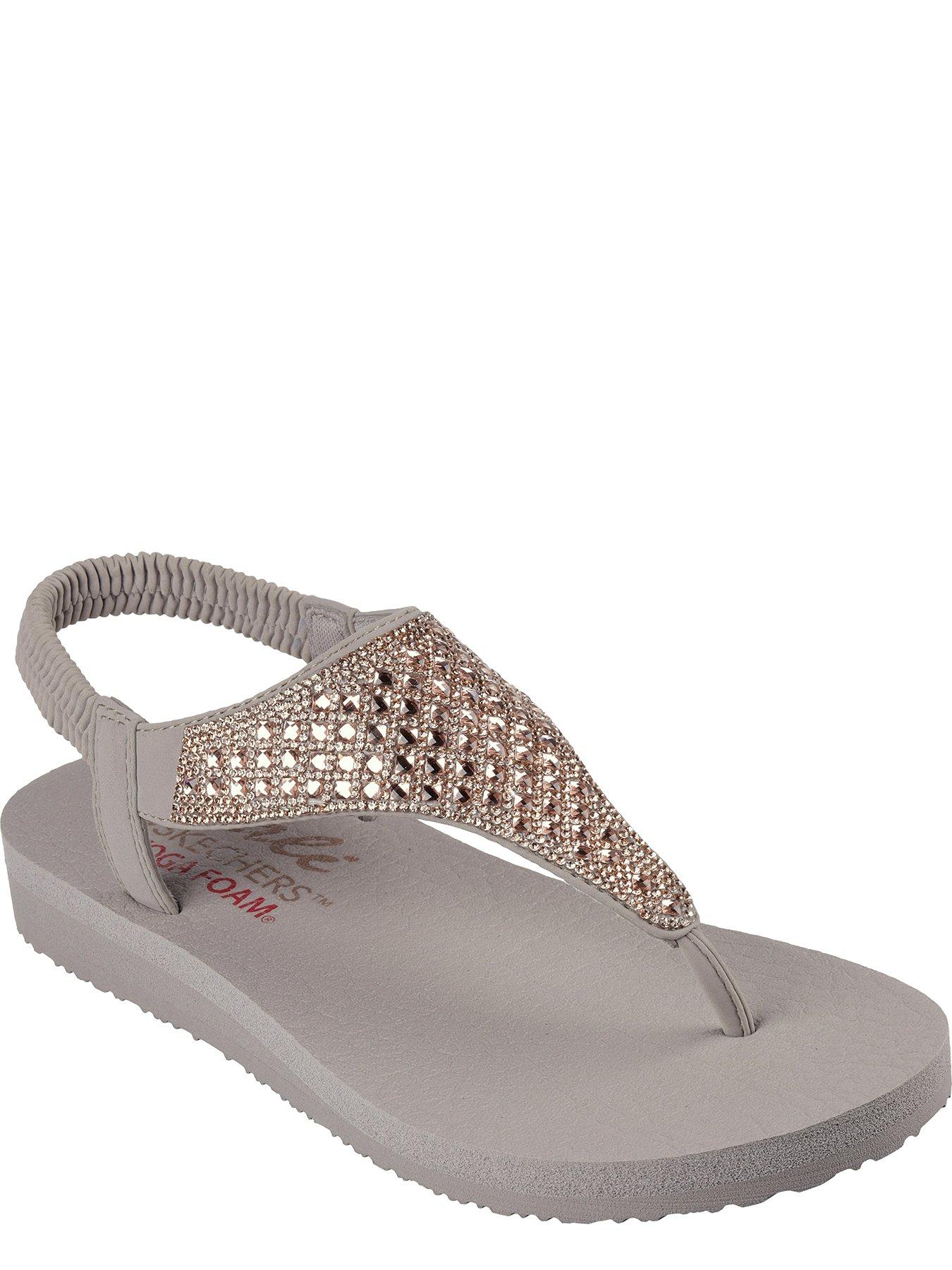 Skechers sparkle sandals on sale