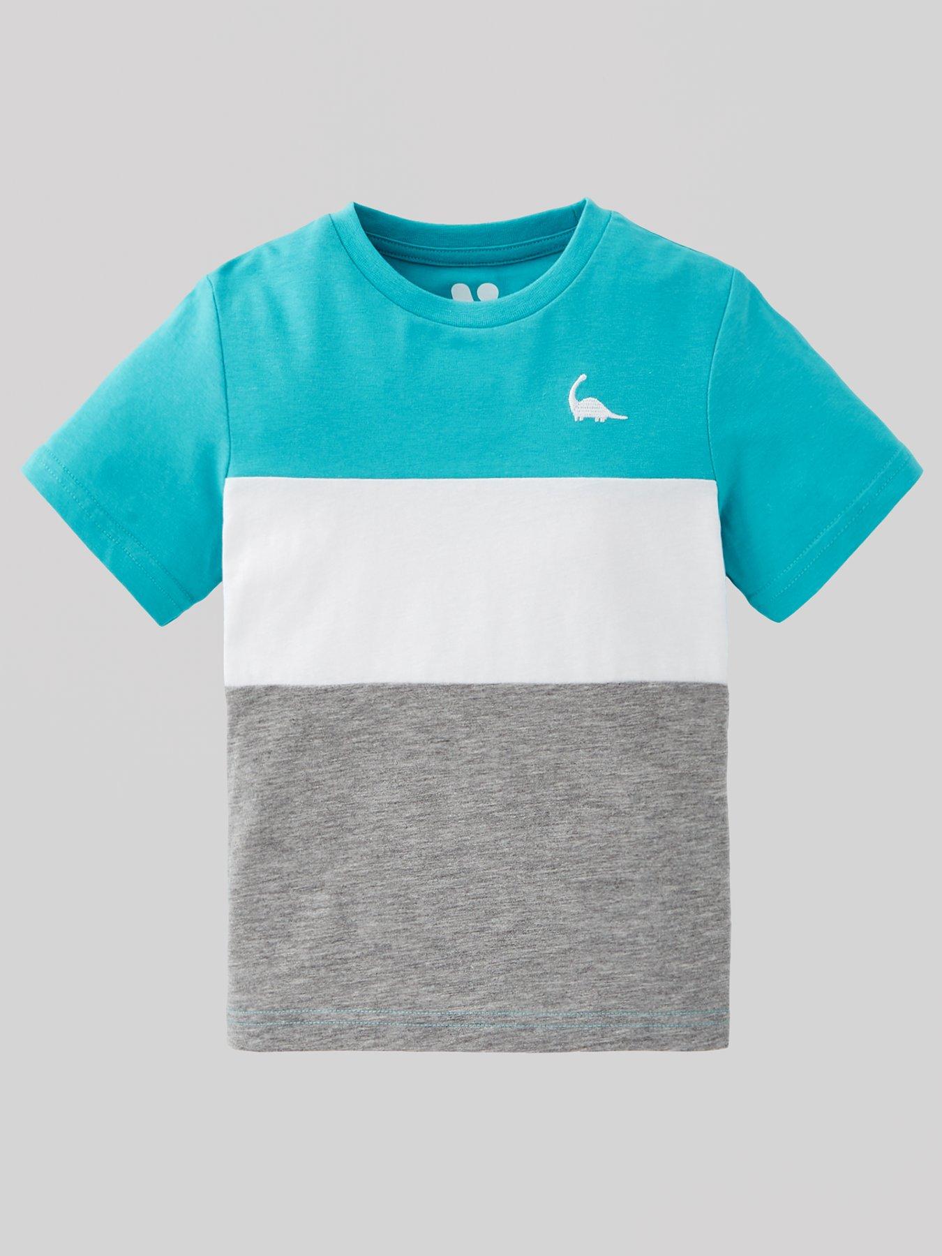 Mini V by Very Boys 2 Pack Short Sleeve Cut and Sew TShirt Multi
