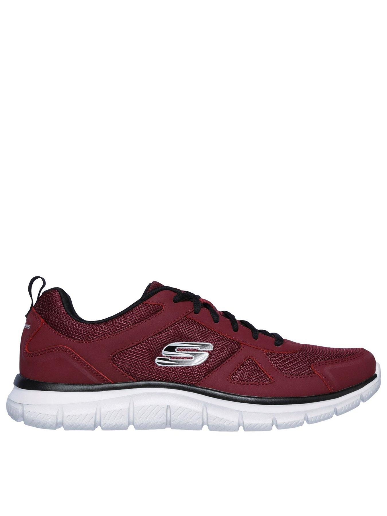 Skechers on sale red sneakers