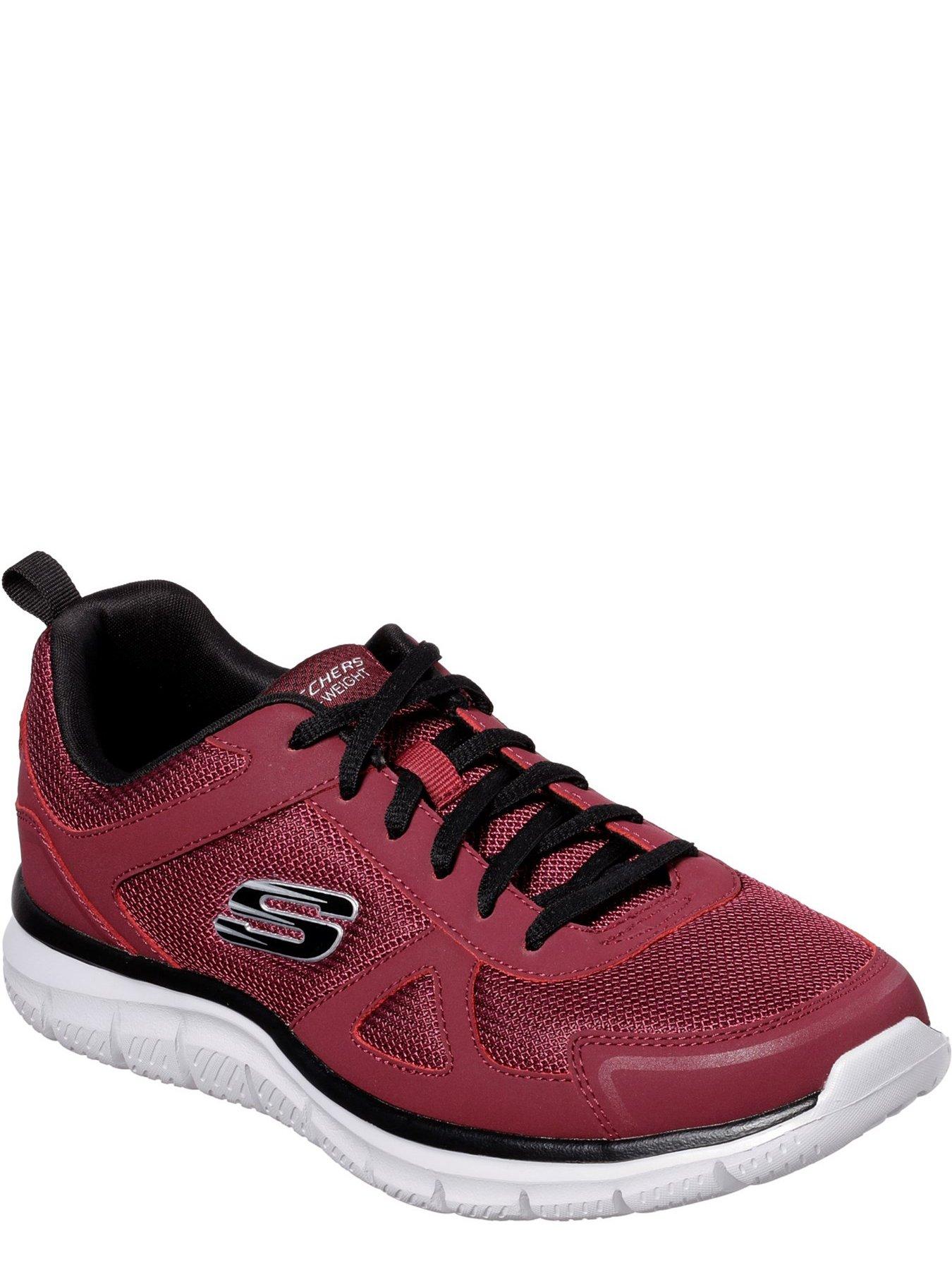 Skechers deals shoes red