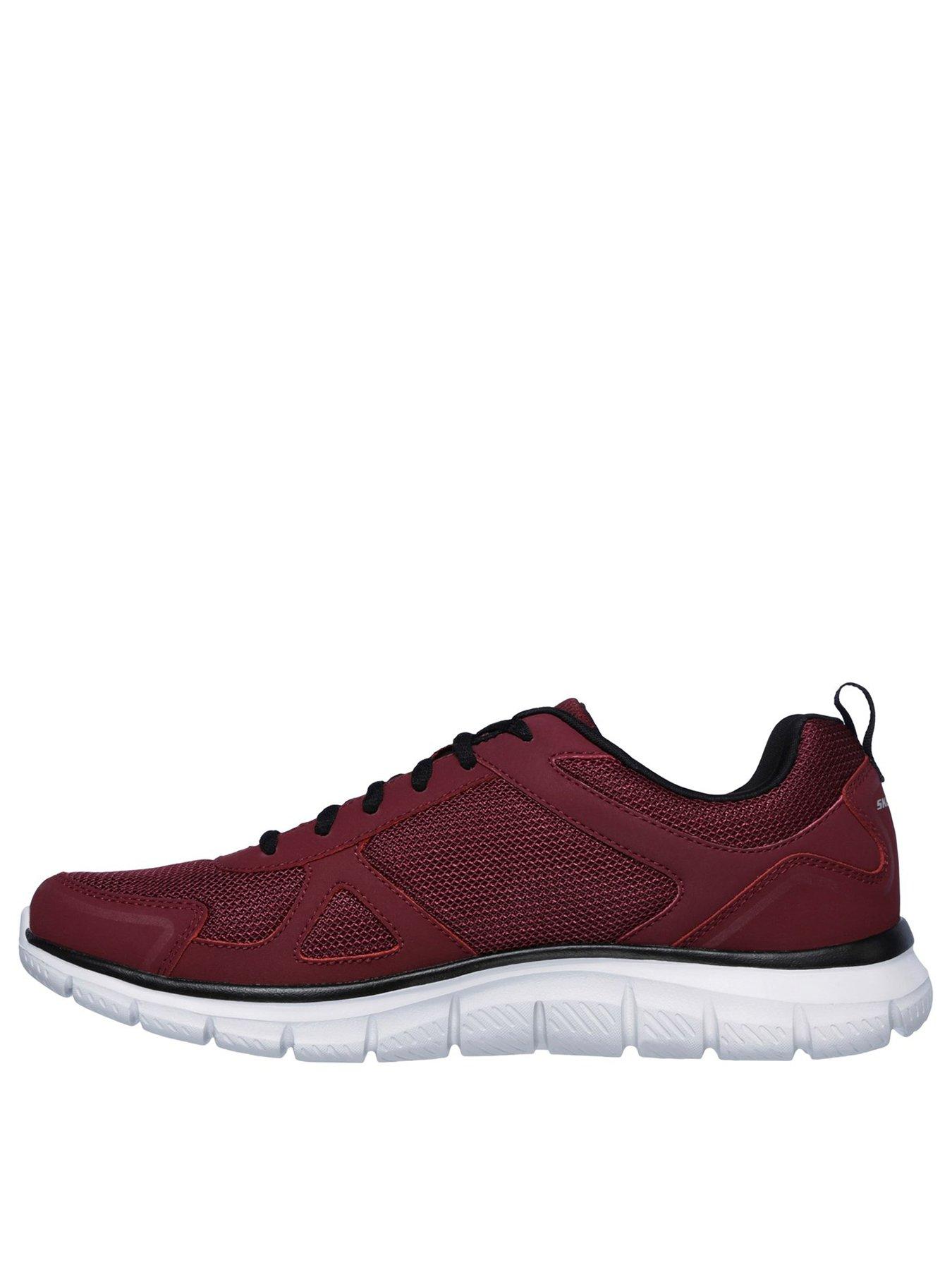 Mens hot sale skechers red