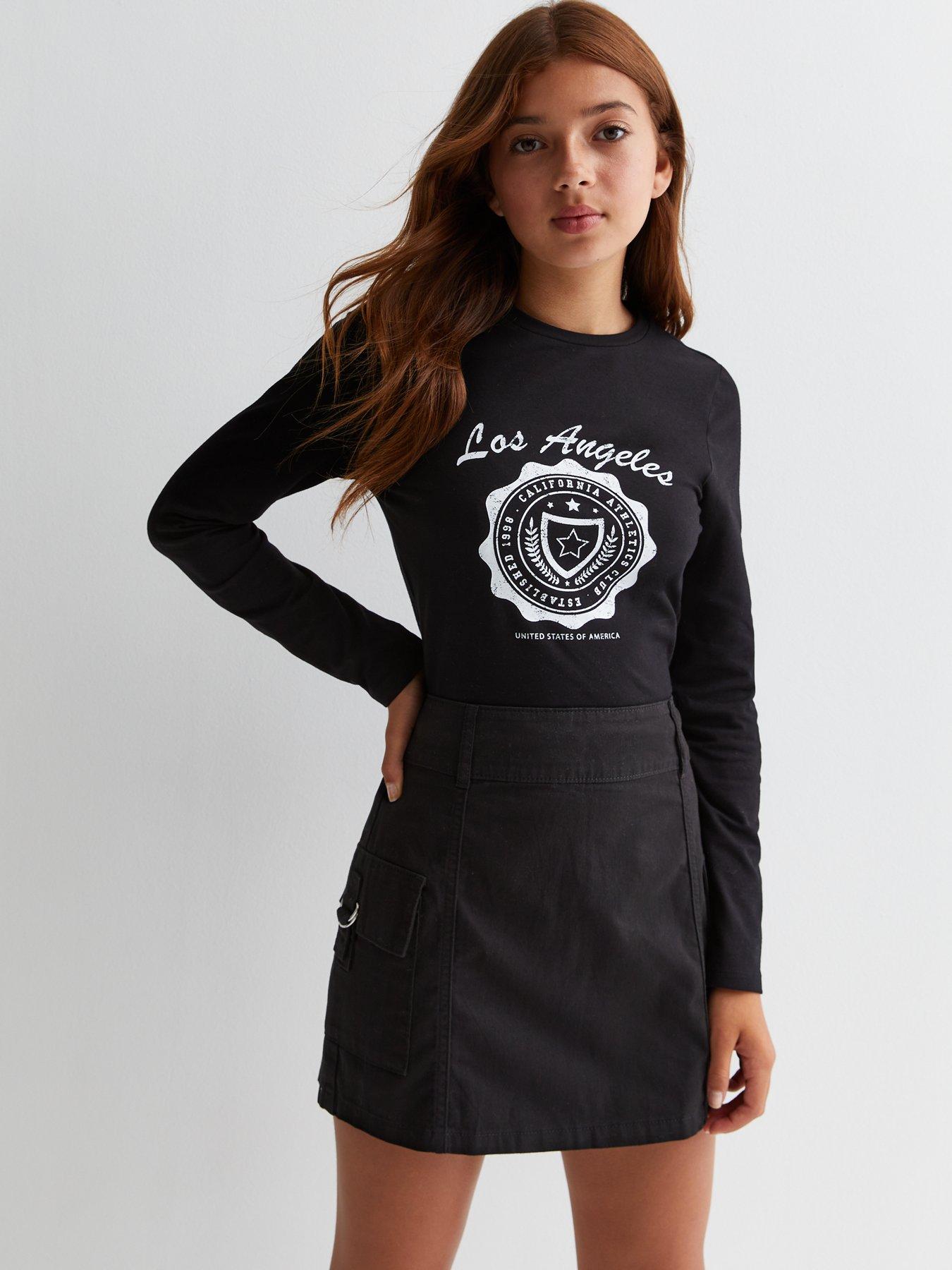 New look black skirt 915 store