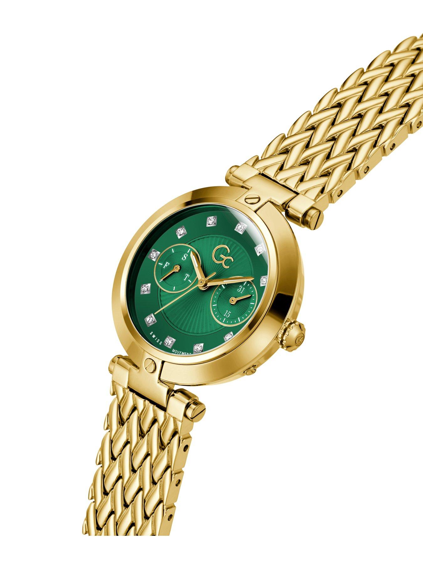 Gc IronClass Men's Green Watch Z32002G9MF from Watches and Crystals –  Watches & Crystals