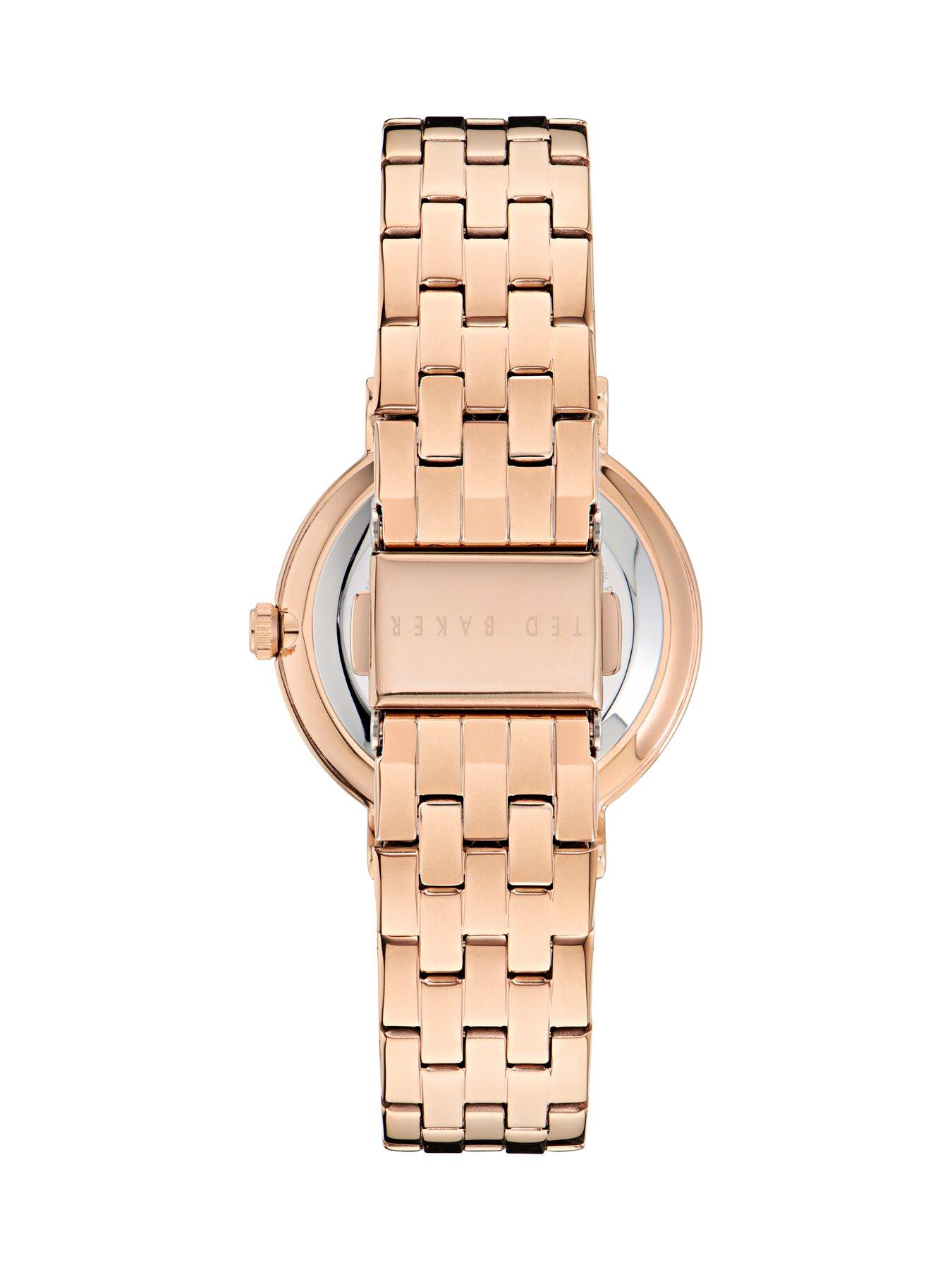 Rose gold outlet watch ted baker