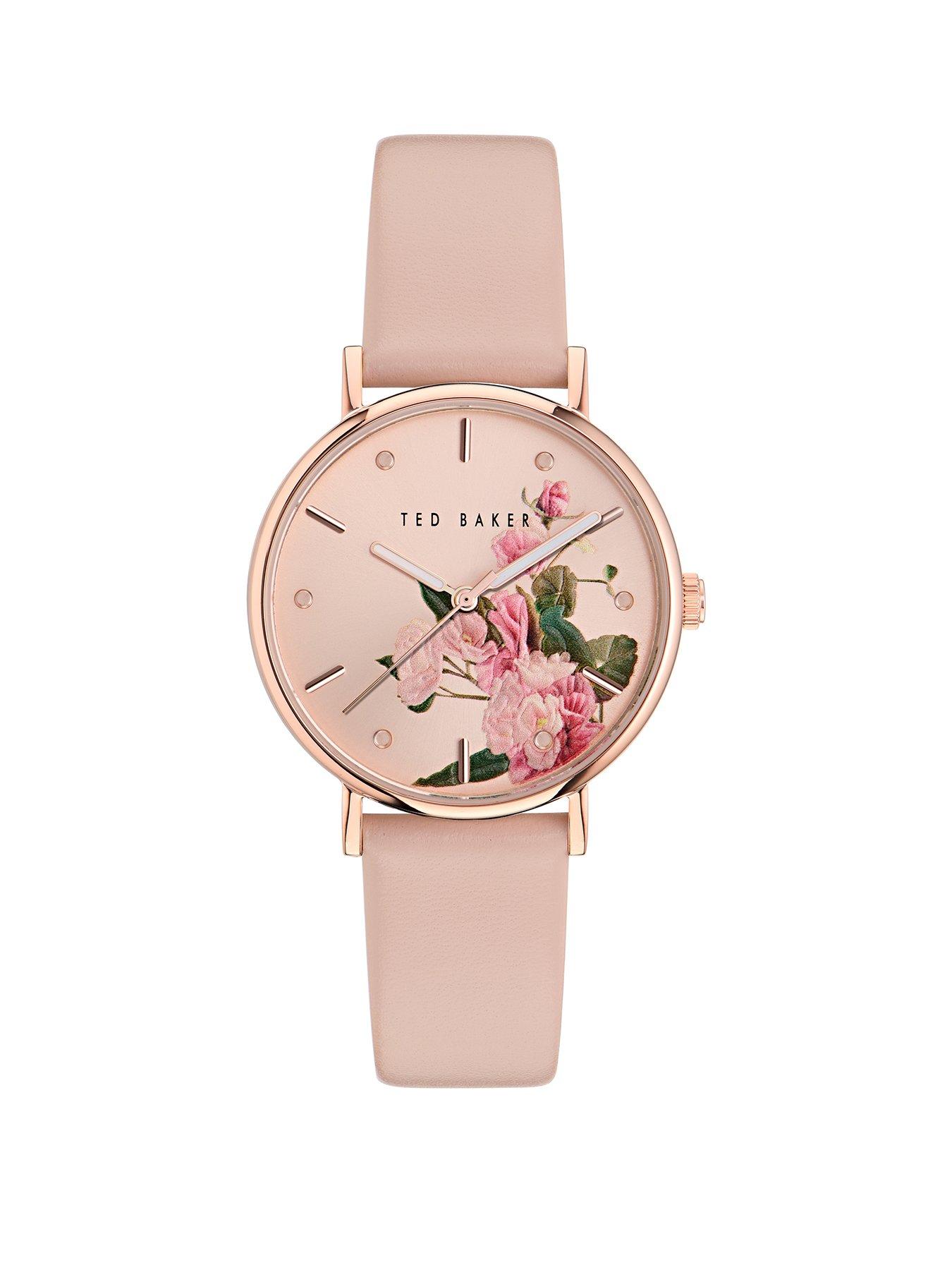 Product photograph of Ted Baker Phylipa Romance Ladies Watch from very.co.uk