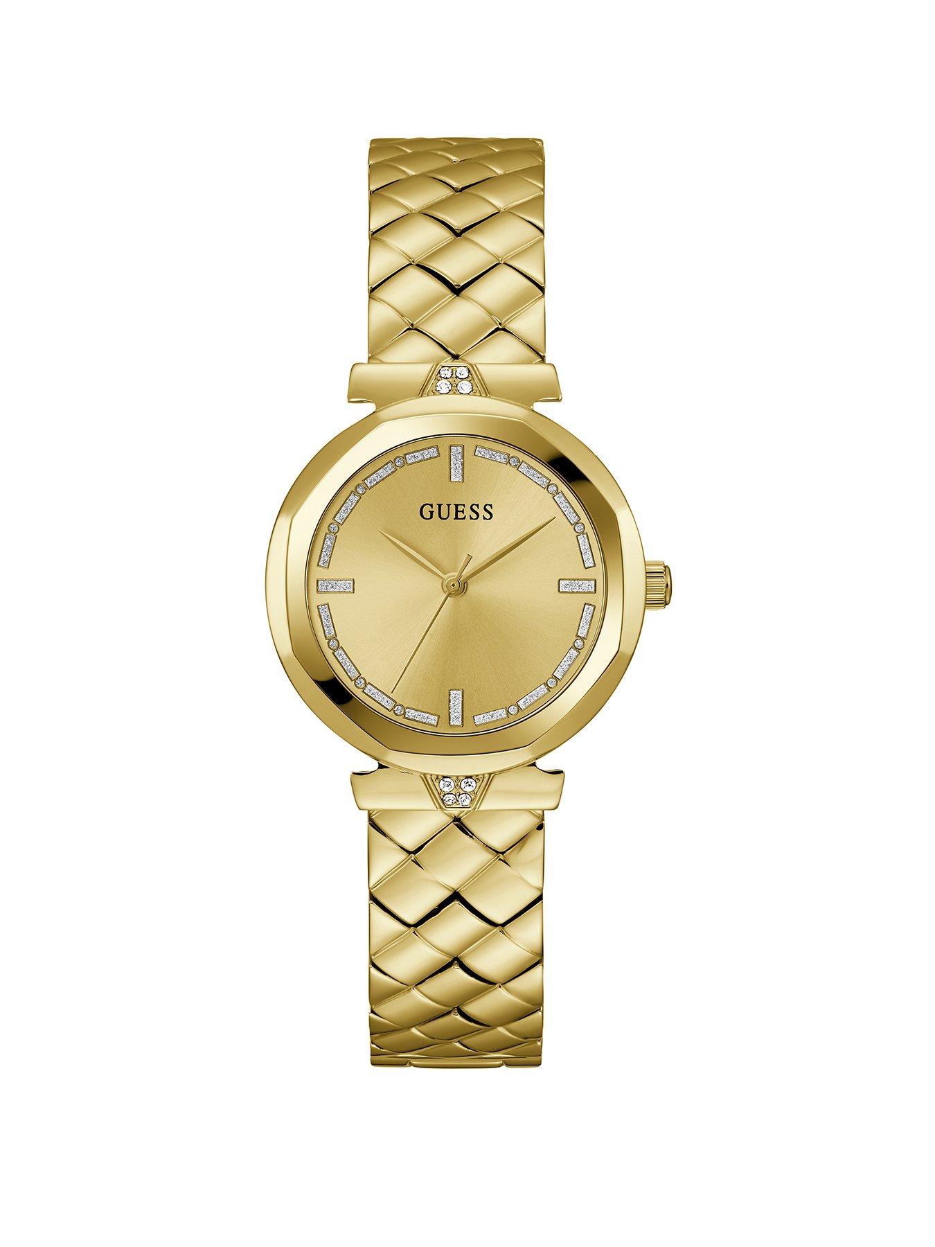 Product photograph of Guess Rumour Ladies Watch from very.co.uk