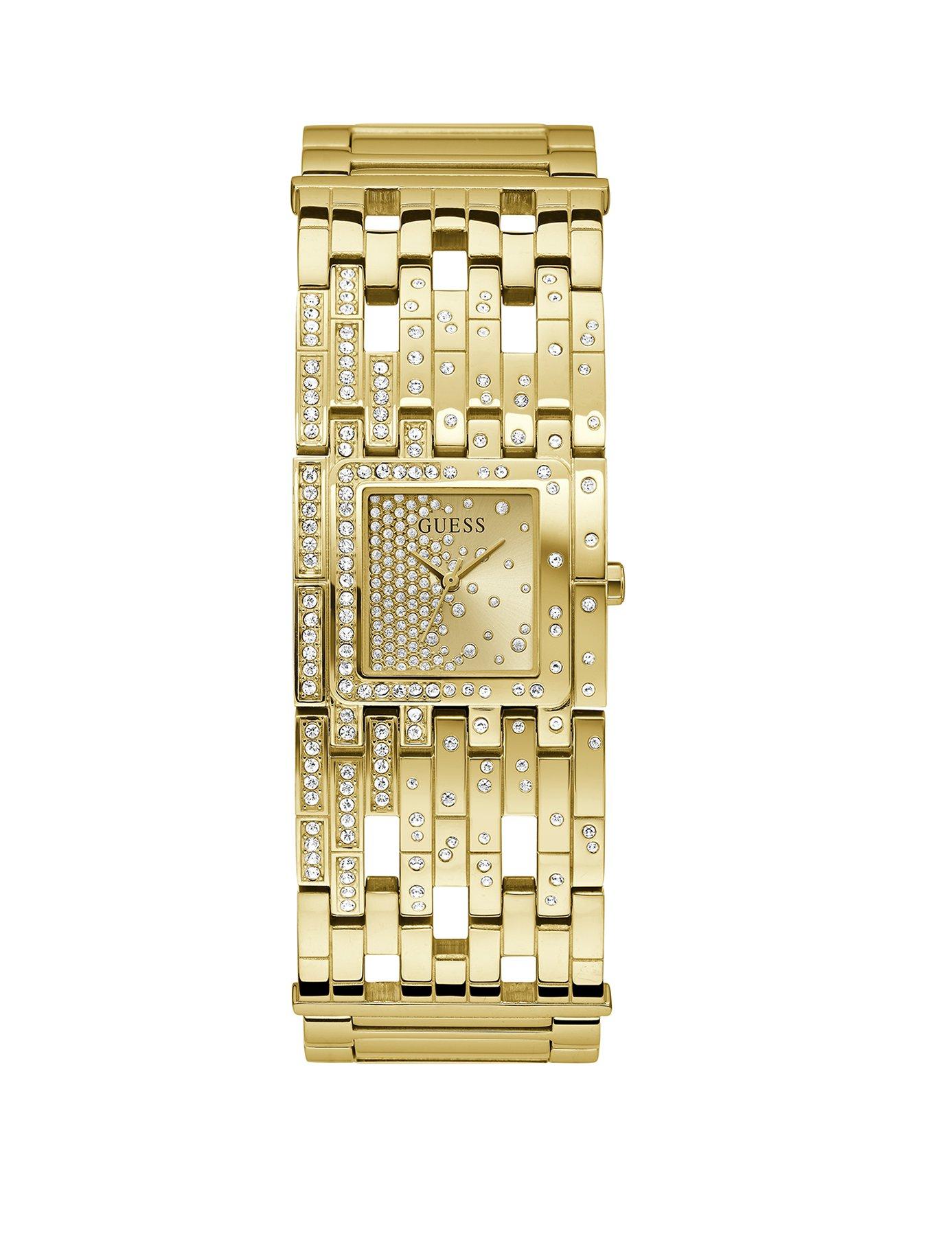 Product photograph of Guess Waterfall Ladies Watch from very.co.uk